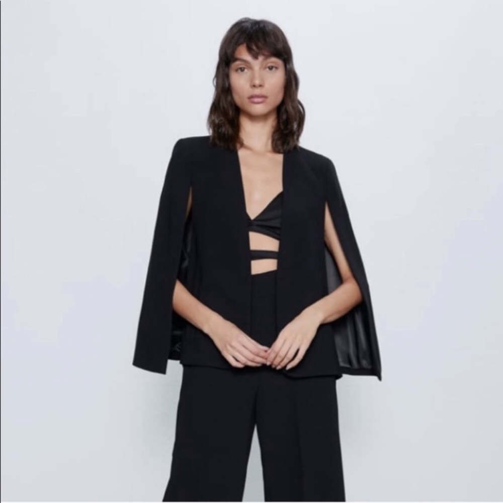 Zara cape jacket